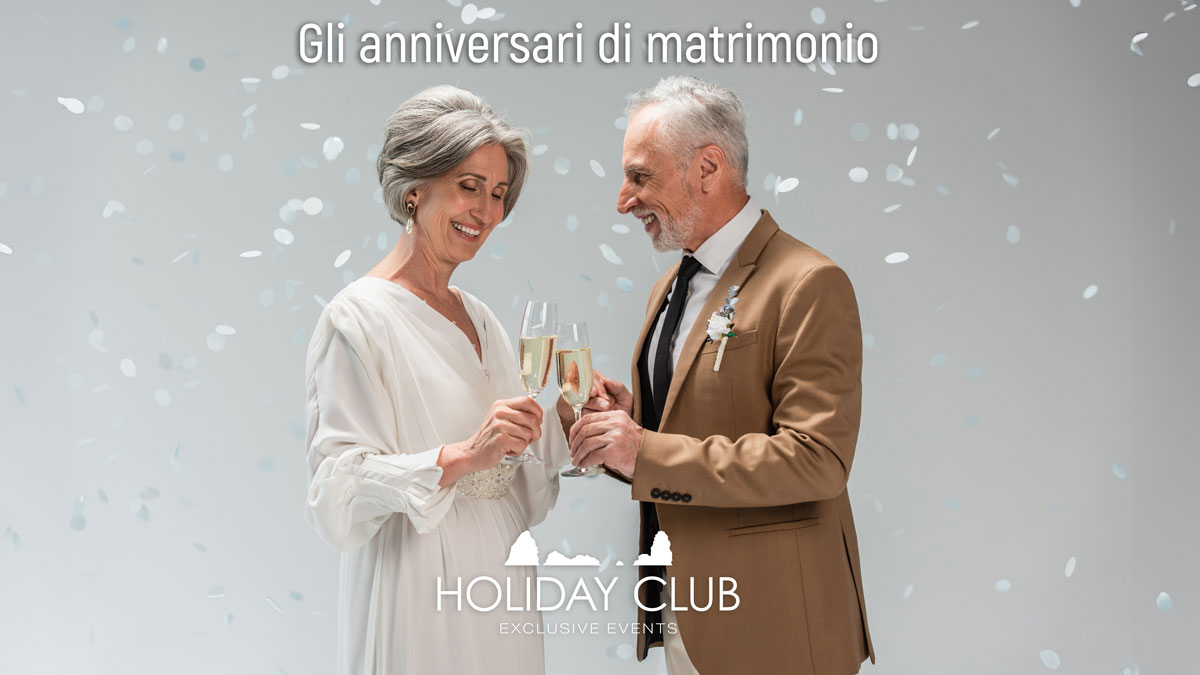 gli anniversari di matrimonio